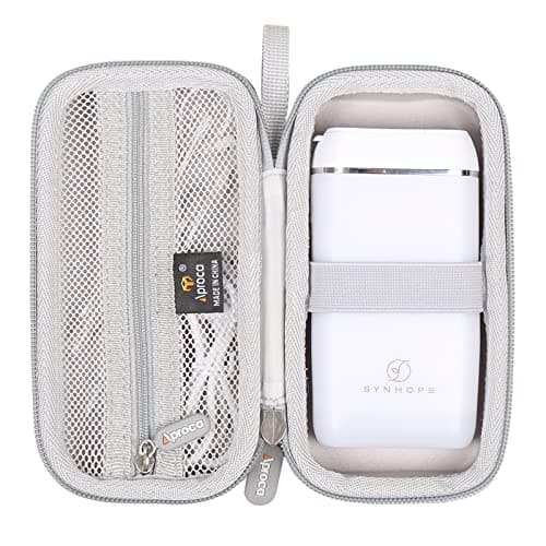 Aproca Case Compatible with SYNHOPE Water Flosser Oral Irrigator Water Teeth Cleaner Pick, Portable Storage Bag for Accessories -Grey (Case Only)