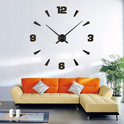 Timelike 3D Clock Hands, DIY Large Wall Clock Needles, Home Art Decor Quartz Mechanism Accessories 6