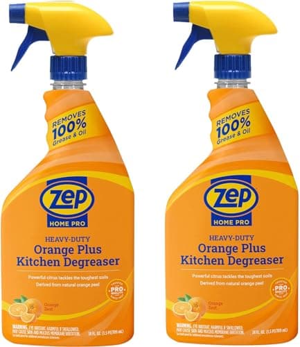 Zep Home Pro Orange Plus Kitchen Degreaser - 24 Fl. Oz. - (2 Pack) R49506 - Pro Trusted Cleaning Power: Now in Refreshing Scents & Family Friendly Formulas