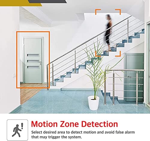 LIVEBEAR Wisenet SDC-89445BF/89447BF 5MP CCTV Surveillance Weatherproof Bullet Security Camera 82ft 3.6mm Lens 104° Wide Angle Compatible with SDH-B84045BF; SDH-C84085BF; SDH-C85127 6