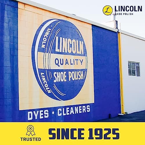 Lincoln Stain Wax Shoe Polish - 2.5 Ounces (Black) 5