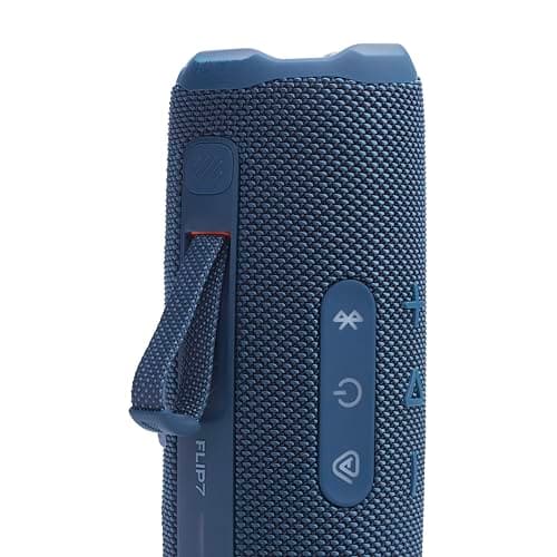 JBL Flip 7 - Portable Waterproof and Drop-Proof Speaker, Bold JBL Pro Sound with AI Boost, 16Hrs of Playtime, and PushLock System with Interchangeable Accessories (Blue) 10