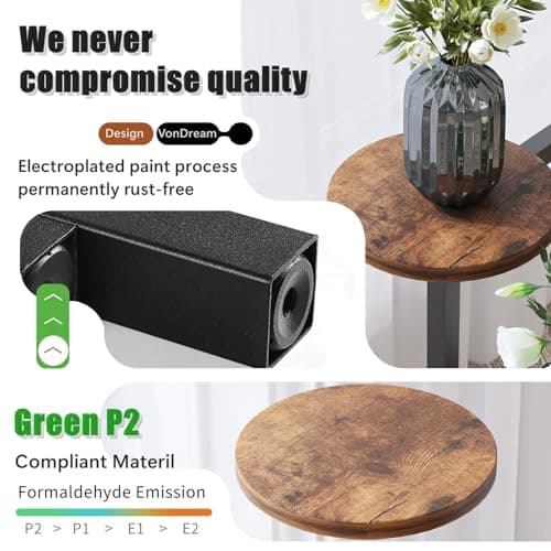 VonDream 5 Tier Plant Stand Indoor with Grow Light, Tiered Plant Stands for Indoor Plants Multiple, Corner Flower Stand for Living Room, Multi-Layer Vintage Design Plant Shelf 5