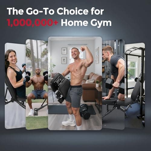 FLYBIRD Adjustable Weight Bench, ASTM-Certified 800LBS Workout Bench Foldable for Home Gym, 90° to -30° FID and 30in Extended Backrest for Bench Press Strength Training Exercise 8
