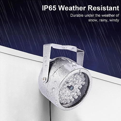 Camera IR Light 48 LED IR Illuminators Lights Waterproof Infrared Night Visionss Light for Security CCTV Camera 5