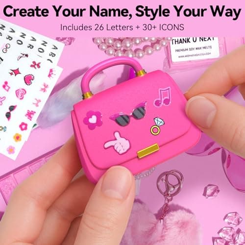 ANCwear Bluetooth 5.3 Earbuds, True Wireless in-Ear Headphones with 13mm Drivers, Premium Sound, 22H Playtime, Mini Handbag Charging Case (Rose) 5