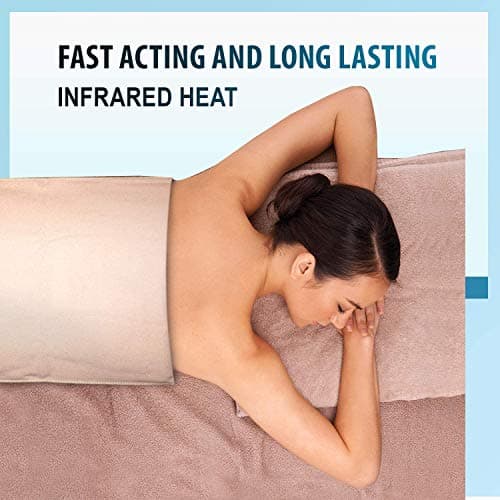 Professional Grade Heating Pad with Automatic Moist Heat by ThermoRelief, Extra HOT Heating for Deep Penetrating Heat - 2nd Gen Version (King Size Digital - 26" by 14") 7
