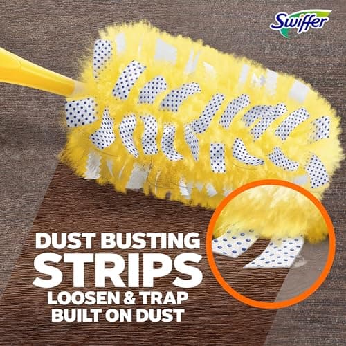Swiffer Dusters Heavy Duty Multi-Surface Duster Refills for Cleaning, Unscented, 11 Count 5