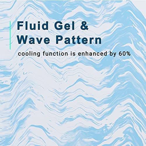 BedStory 3 Inch Memory Foam Mattress Topper Queen Size, Gel Infused Swirl Memory Foam Bed Topper for Back Pain Relief, Cooling Mattress Pad Ergonomic Design Skin-Friendly, CertiPUR-US Certified 6