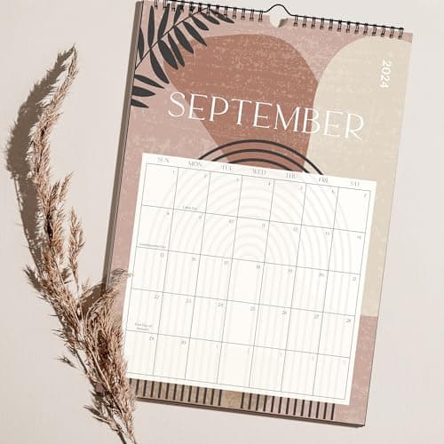 Aesthetic Boho Wall Calendar 2023-2024 - Runs from June 2023 Until December 2024 5