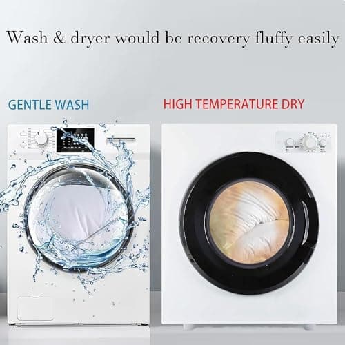 Ultra Thin Flat Soft Bed Pillows Standard Size Set of 2 Pack for Sleeping 20"x26", Hypoallergenic Skin Friendly Machine Washable 6