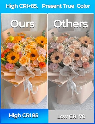 ILC RGB LED Color Changing Light Bulb, 40W Equivalent, 450LM, 2700K Warm White 5W E26 Screw Base RGBW, Flood Light Bulb- 12 Color Choices - Timing Infrared Remote Control (4 Pack) 7