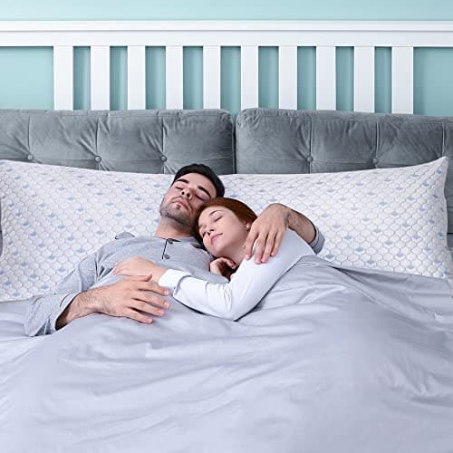ESHINE Full Body Pillows for Adults - Full Body Pillow for Sleeping/Gel Infused Cooling Pillows/Shredded Memory Foam Pillows, Oeko-TEX/CertiPUR-US Certified, 20x54 Long Pillows… 6