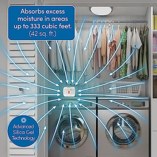 Eva-Dry Wireless Mini Dehumidifier, White (E-333) 7