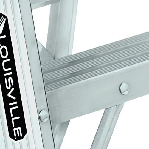 Louisville Ladder 2-Foot Aluminum Step Stool Industrial, 300-Pound Load Capacity, Type IA, AS3002 11