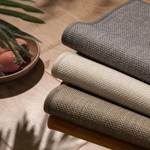 chakme Bathroom Rugs Mat 24x17, Ultra Thin Non Slip Bath Mat Small Quick Dry Absorbent Bath Mat for Bathroom Floor, (Dark Beige, 24"x17") 9