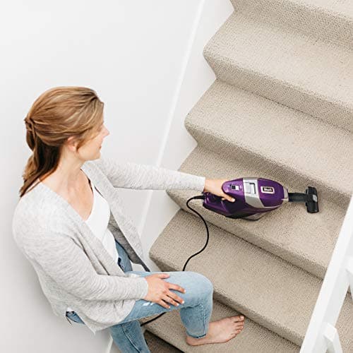 Shark ZS351 Rocket Corded Ultra-Light Vacuum with Zero-M Anti-Hair Wrap Technology, XL Dust Cup, Hand Vacuum Mode, & Swivel Steering, Plum Purple 9
