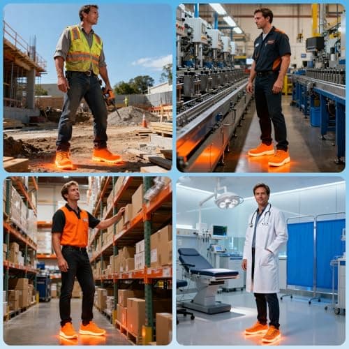 4D Cloud-Soft Comfort Soles for Men - Memory Foam Cushioning Steppers Insoles with Heel Shock Pad - Trim-to-Fit Arch Support Insoles for Enhanced Foot Comfort and Fatigue Relief(US M 7.5-10.5) 6