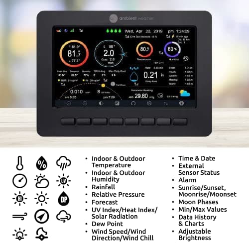 Ambient Weather WS-2000 Smart Weather Station with WiFi Remote Monitoring and Alerts 5
