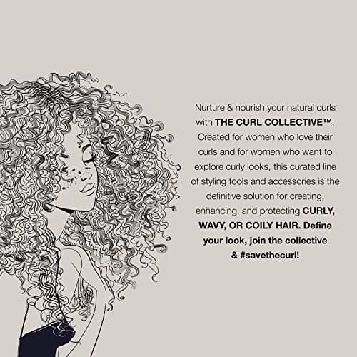 Conair The Curl Collective 1875 Watt Ionic Ceramic Hair Dryer, Black, 18" 6