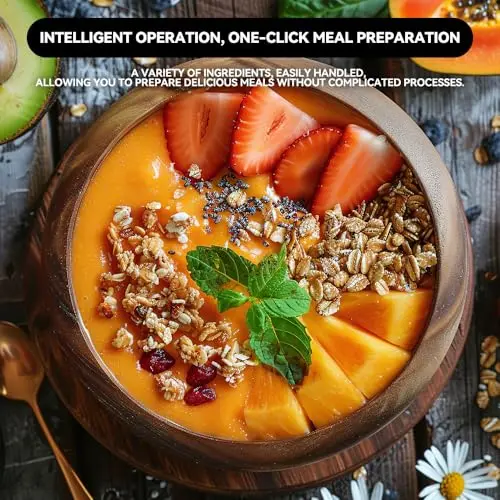 Blenders for Kitchen 59oz Glass Blenders with Heating, 1200W Adjustable blender for smoothies High Speed Food Processors Professional blender with Keep Warm 14 Functions Auto Clean for Soups Sauces 8