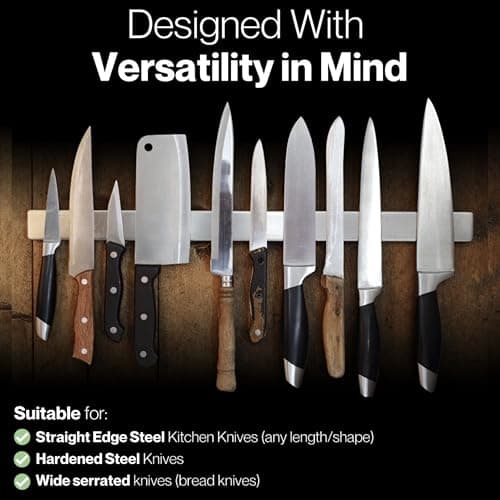 Lantana Knife Sharpener 'Smart Sharp' - Professional 3 Stage Manual Sharpener for Sharpening Kitchen Knives - Ceramic Stone, Tungsten Carbide Plates, Diamond rods. Ergonomic Design, Black/Chrome 5