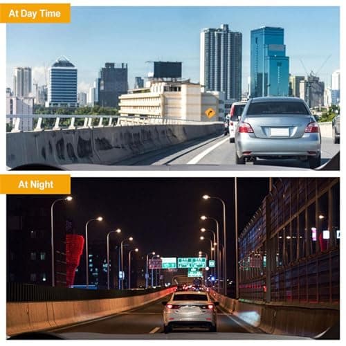 Dash Cam Front and Inside, 2.0" Screen, Loop Recording, Wide Angle, Night Vision, Parking Mode 8