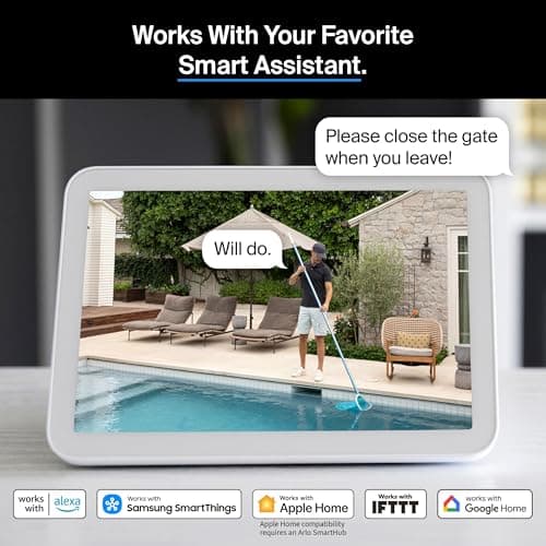 Arlo Pro 3 Wireless LED Floodlight Security Camera 2K HDR, 2000-3000 Lumens, Custom Detections, Emergency Response, Connects to Wi-Fi, Color Night Vision, 2-Way Audio, Rechargeable (White) 10