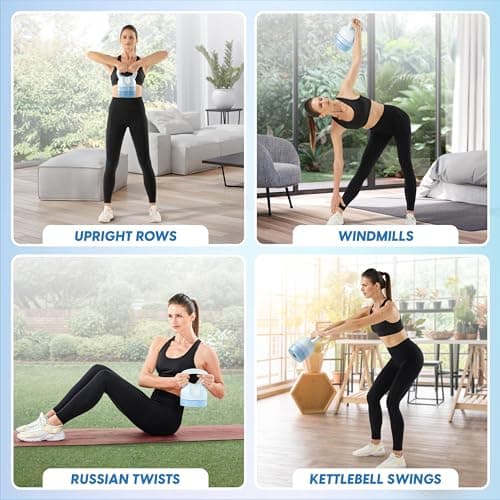 Yes4All Kettlebell Sets, Adjustable Kettlebell Set for Strength Training, Kettlebells Adjustable Weight for Versatile Workouts 5
