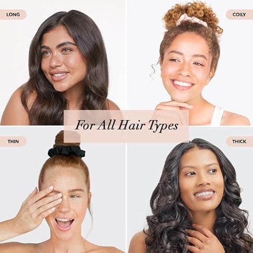 Kitsch Satin Pillowcase - Aura, 2pc & Satin Hair Scrunchies - Assorted, 5pc with Discount 8