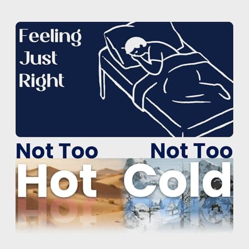 Dream Valley® Queen Comforter, Ultra-Soft & Cozy Down Alternative Comforter with NASA-Inspired Outlast® Technology, Temperature Regulating All-Season Lightweight Blanket, Ice Blue, 90"x90" 5