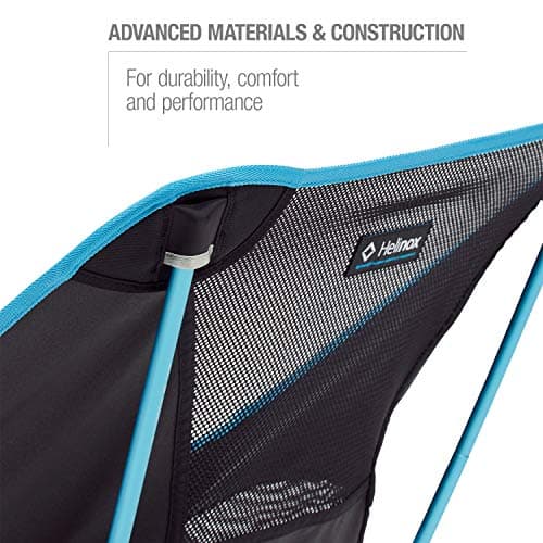 Helinox Chair One Original Lightweight Compact Collapsible Camping Chair Black/Blue, 2.1lbs Outdoor Chairs, Camping Chairs for Adult,Portable Chairs for Outside, Backpacking, Picnic, Adventures 7