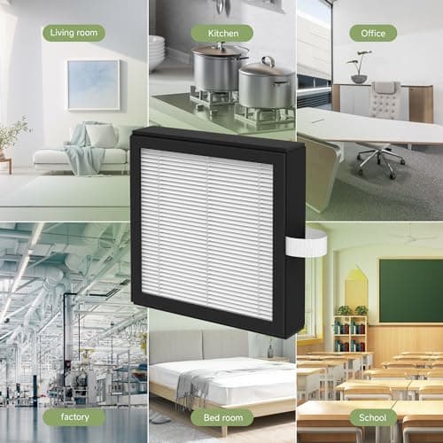 XBWW 6 Packs DH02 Replacement Filter Compatible with Tenergy Sorbi DH02 1000ml Air Dehumidifier and Air Purifi-er and Also Compatible with Afloia AQ8 Q8 / Honati DP2201 / Hysure Q7 5