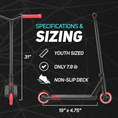Envy Scooters One S3 Complete Scooter - Red 6