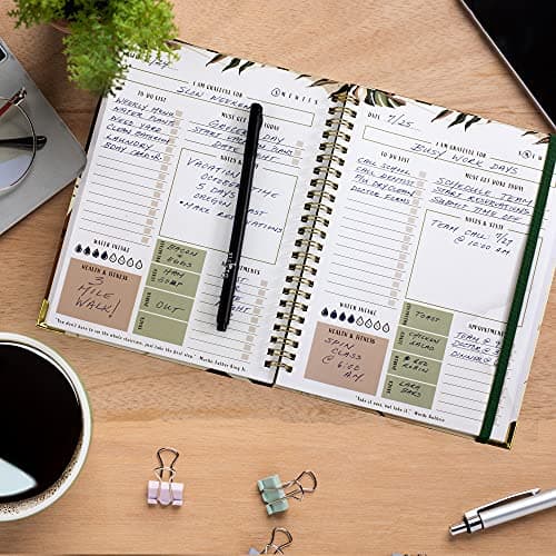 Beautiful To Do List Notebook - Aesthetic Daily Planner to Easily Organize Your Tasks And Boost Productivity - Stylish Undated Planner And School or Office Supplies For Women 5