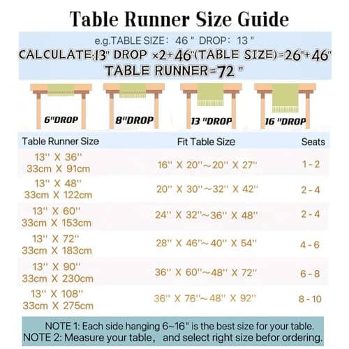 Aoztio Linen Style Rustic Table Runner, Farmhouse Cotton Linen Table Runner, Boho Table Runners 72 Inches Long with Hand Tassels for Home Tabletop Decor and Everyday Use - Off White, 72 Inch 7
