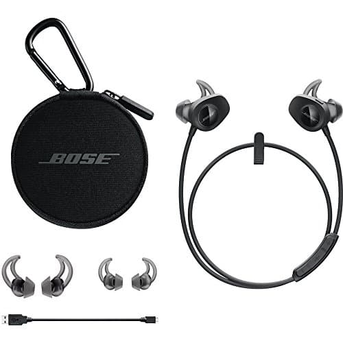Bose SoundSport, Wireless Earbuds, (Sweatproof Bluetooth Headphones for Running and Sports), Black 5