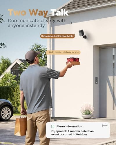 BECAMSO Security Cameras Wireless Outdoor Battery: 2K WiFi Camera Indoor for Home Security System - CCTV Camera Waterproof Night Vision Camaras de Seguridad para Casa Inalambricas 8