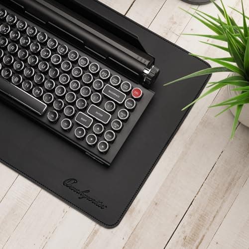 QWERKYTOYS Qwerkywriter Typewriter Inspired Retro Mechanical Wired & Wireless Keyboard with Tablet Stand 7