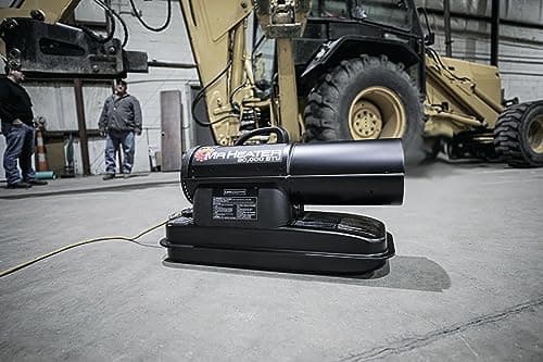 Mr. Heater 80,000 BTU Forced Air Kerosene Heater Black 2