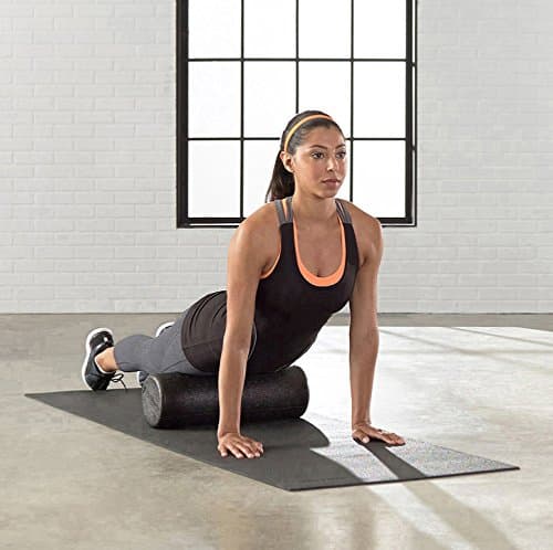 Amazon Basics High-Density Foam Roller for Exercise and Recovery, 18 Inches, Black 6