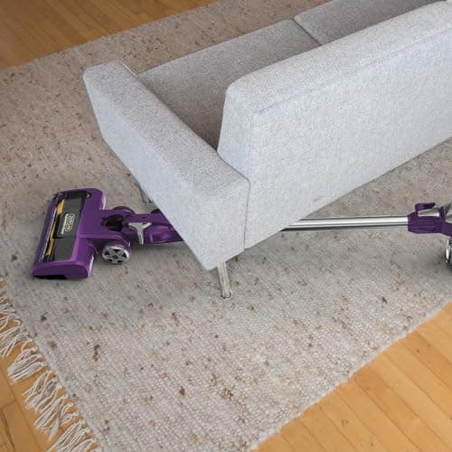Shark ZS351 Rocket Corded Ultra-Light Vacuum with Zero-M Anti-Hair Wrap Technology, XL Dust Cup, Hand Vacuum Mode, & Swivel Steering, Plum Purple 7