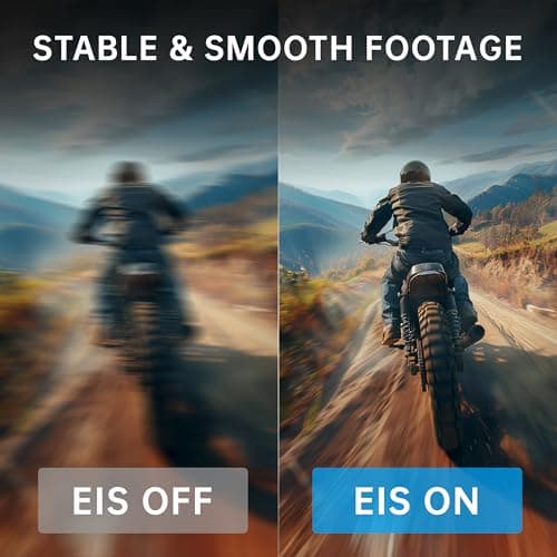 ODDV 4K60FPS 30MP Action Camera with Front LCD and Touch Rear Screens, Underwater Camera with 5X Zoom, 132FT Waterproof Camera, EIS, WiFi Remote Control（Black） 7