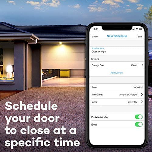CRAFTSMAN 1/2 HP Smart Garage Door Opener - myQ Smartphone Controlled - Chain Drive, Wireless Keypad Included, Model CMXEOCG472, Red 5