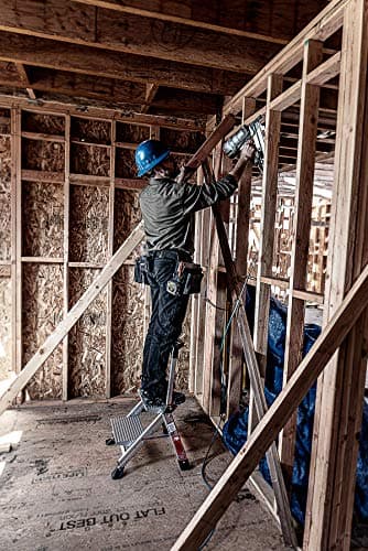 Little Giant Ladders, Jumbo Step, 2-Step, 2 foot, Step Stool, Aluminum, Type 1AA, 375 lbs weight rating, (11902), Silver 21