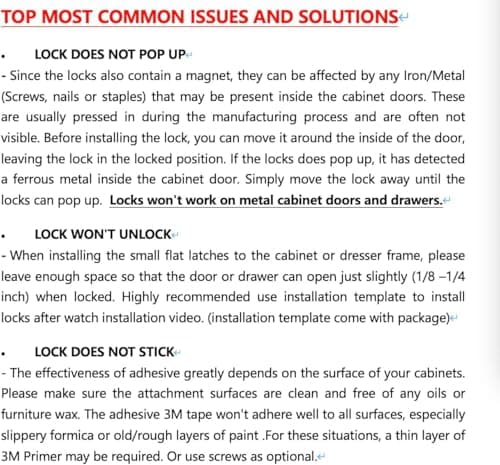 Vmaisi 16 Pack Child Safety Magnetic Cabinet Locks - Children Proof Cupboard Baby Locks Latches - Adhesive for Cabinets & Drawers and Screws Fixed for Protection 5