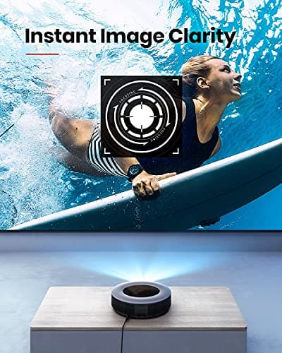 Anker NEBULA Cosmos Full HD 1080p Home Entertainment Projector, Android TV 9.0, 4K Supported Projector, Digital Zoom, Auto Focus, HDR10(Renewed) 6