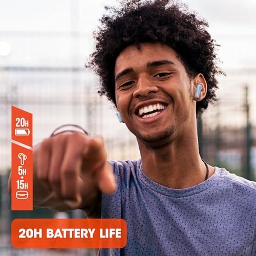 JBL Vibe 200TWS - True Wireless Earbuds, 20 hours of combined playback, JBL Deep Bass Sound, Comfort-fit, IPX2 rating, Pocket friendly (Black) 7