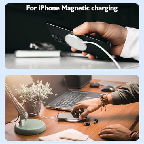 [Apple MFi Certified] iPhone 17 Magnetic Charger,6FT USB C i Phone 17 Wireless Charging Pad & Fast PD USB C Charging Block,Fast iPhone Mag-Safe Charger for iPhone 17/16 Pro/Pro Max/15/14/13/12 Series 7