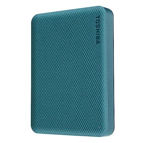 Toshiba Canvio Advance 1TB Portable External Hard Drive USB 3.0, Green - HDTCA10XG3AA, Backup 2.0 5